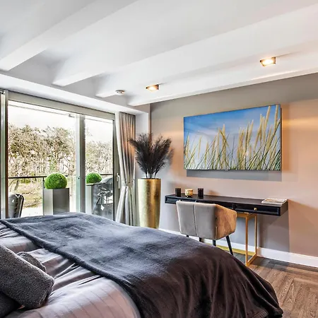 Apartment Prora - Mit Kamin, Meerblick, Balkon, Waschmaschine Und E-ladestation - Ambiente Deluxe Binz